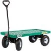 Farm Tuff Plastic Deck Wagon With Pneumatic Tires -Garden Warehousing 04842