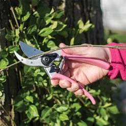 Pink Leonard Traditional Bypass Pruners 1 Inch Cutting Capacity -Garden Warehousing 1286p 4