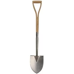 Garden Warehousing 36 Stainless-Steel Groundbreaker Border Spade, RHS-Endorsed