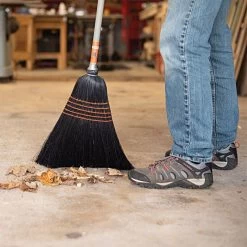 Leonard Lightweight Corn Broom -Garden Warehousing 22cb 2