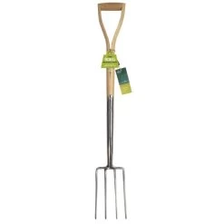 Stainless-Steel Garden Border Fork, RHS-Endorsed