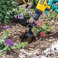 Power Planter Bulb Auger And Bedding Plant Tool 17 Power Planter Bulb Auger And Bedding Plant Tool -Garden Warehousing 307 blk 7