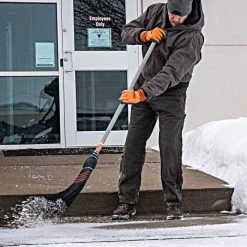 Leonard Heavyweight Corn Broom -Garden Warehousing 36cb live snow