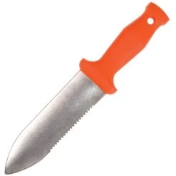 Classic Stainless Steel Soil Knife By A.M. Leonard, 6in Dual Edged Blade, Lifetime Warranty -Garden Warehousing 4750 1