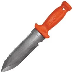 Deluxe Stainless Steel Soil Knife By A.M. Leonard, 6in Dual Edged Blade, Lifetime Warranty -Garden Warehousing 4752 1