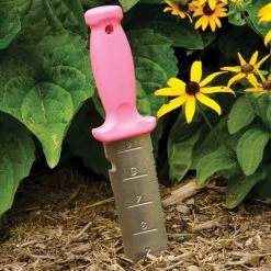 Pink Leonard Deluxe Stainless Steel Soil Knife -Garden Warehousing 4752p 5