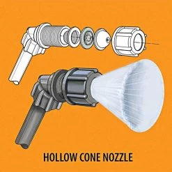 Solo Backpack Sprayer 4 Gallon With Diaphragm Pump -Garden Warehousing 475 hollow cone nozzle