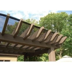 Ready Made Shade Tarp, 63% Shade 10'x10' -Garden Warehousing 6311 2