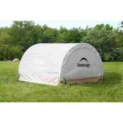 ShelterLogic Grow IT™ Backyard Round Raised Bed Greenhouse, 4 Ft. X 4 Ft. X 2 Ft. -Garden Warehousing 70617 3