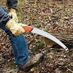 Leonard Tri-Edge Pruning Saw, 13-inch Curved Blade -Garden Warehousing 713ts 6