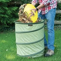 Fiskars Kangaroo Pop-Up Bag 30-Gallon With HardShell Base -Garden Warehousing 9413 10