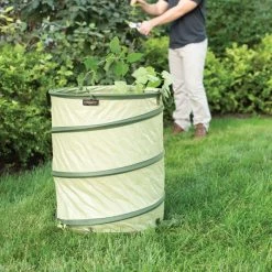 Fiskars Kangaroo Pop-Up Bag 30-Gallon With HardShell Base -Garden Warehousing 9413 13