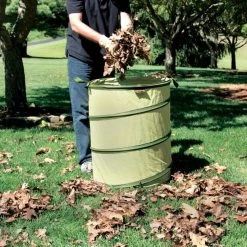 Fiskars Kangaroo Pop-Up Bag 30-Gallon With HardShell Base -Garden Warehousing 9413 3