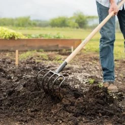 Leonard 5-Tine Forged Refuse Hook & Cultivator -Garden Warehousing ac5 3