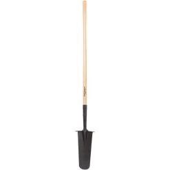 Garden Warehousing 28 Leonard Drain Spade With 48-Inch Straight Wood Handle