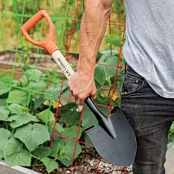 Leonard Floral Shovel D-Grip Handle -Garden Warehousing afs210d 3 1