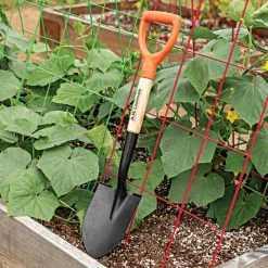 Leonard Floral Shovel D-Grip Handle -Garden Warehousing afs210d 4 1