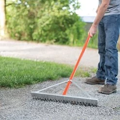 Leonard Aluminum Grading Rake 24in 9 Leonard Aluminum Grading Rake 24in -Garden Warehousing ag246 3 1