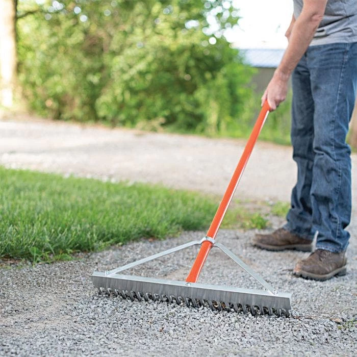 Leonard Aluminum Grading Rake 24in 5 Leonard Aluminum Grading Rake 24in - Image 3