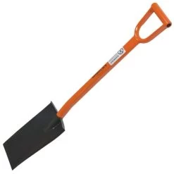 Garden Warehousing 42 Steel Nursery Spade By A.M. Leonard, 13in Blade X 27in Length, Lifetime Warranty