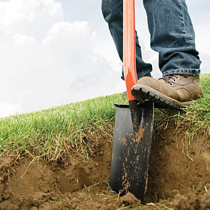 Leonard All Steel Nursery Spade With 15-Inch Blade And Straight Handle 7 Leonard All Steel Nursery Spade With 15-Inch Blade And Straight Handle - Image 5