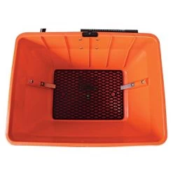 Leonard 70 Lb Spreader With Black Powder-Coated Frame -Garden Warehousing am70p hopper 3.13.23