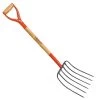 Leonard 6 Tine Forged Steel Manure Fork, 30-inch D-Grip Handle -Garden Warehousing amf6d 3