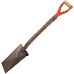 Garden Warehousing 38 Leonard Classic Full Strap Spade With Foot Pad