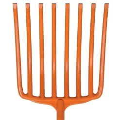 Leonard 8 Tine All Poly Scoop Fork With 30-inch D-Grip Handle -Garden Warehousing apf800 1 1