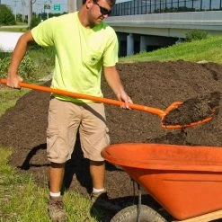 Leonard 8-Tine All Poly Scoop Fork 63-inch Length -Garden Warehousing apf805 4