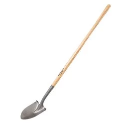 Leonard #0 Round Point Shovel With 48" Long Handle 8 Leonard #0 Round Point Shovel With 48" Long Handle -Garden Warehousing ar750l left