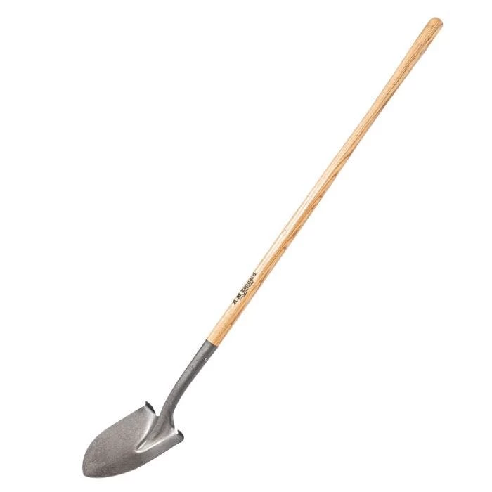 Leonard #0 Round Point Shovel With 48" Long Handle 5 Leonard #0 Round Point Shovel With 48" Long Handle - Image 3