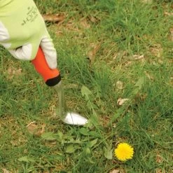 Leonard Solid Cast Aluminum Weeder With Gel Grip -Garden Warehousing at40 1