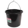 5 Gallon Heavy Duty Black Flatback Bucket 1 5 Gallon Heavy Duty Black Flatback Bucket -Garden Warehousing b100tsge