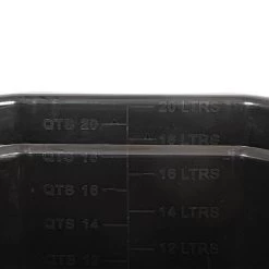 5 Gallon Heavy Duty Black Flatback Bucket 7 5 Gallon Heavy Duty Black Flatback Bucket -Garden Warehousing b100tsge gradations