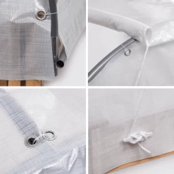 N/A Miracle-Gro 4x4 Ft. Raised Bed Greenhouse -Garden Warehousing b8t33g7cyhglyh5cs65o