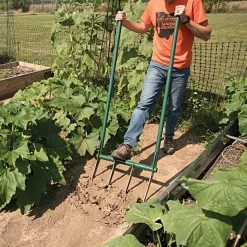 Meadow Creature Broadfork 14in Tines -Garden Warehousing bf 14 1 1