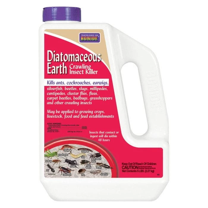 Diatomaceous Earth For Crawling Insects 5 Lb Jug 3 Diatomaceous Earth For Crawling Insects 5 Lb Jug