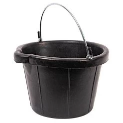 10 Quart Round Rubber Bucket