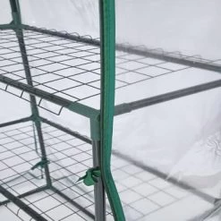 GrowIT Small Greenhouse 4' 8" X 29" X 6' 5" -Garden Warehousing brzlariy4xabdpc4b8ux