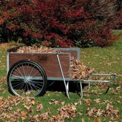 Garden Warehousing 19 Yard Cart With Pneumatic Wheels