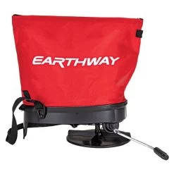 Earthway Hand Crank Spreader With 20lb Nylon Bag Hopper -Garden Warehousing e27 outline side