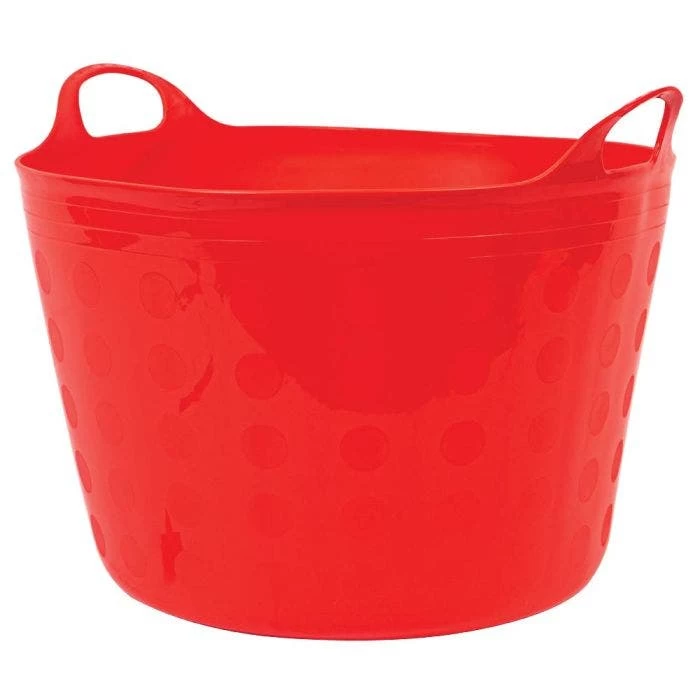 Tuff Flex Tub 16 Gallon Red 3 Tuff Flex Tub 16 Gallon Red