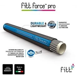 FITT Force™ Pro Commercial-Grade Lay Flat Hose, 3/4-Inch Diameter, 100-Foot Length 13 FITT Force™ Pro Commercial-Grade Lay Flat Hose, 3/4-Inch Diameter, 100-Foot Length -Garden Warehousing ffp53400 4