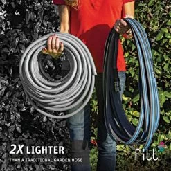 FITT Force™ Pro Commercial-Grade Lay Flat Hose, 3/4-Inch Diameter, 100-Foot Length 15 FITT Force™ Pro Commercial-Grade Lay Flat Hose, 3/4-Inch Diameter, 100-Foot Length -Garden Warehousing ffp53400 5