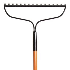Leonard Bow Rake With Forged Steel Head And Fiberglass Handle -Garden Warehousing fr16 2 1