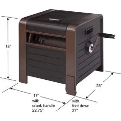 Decorative Hose Box, 200ft Capacity 11 Decorative Hose Box, 200ft Capacity -Garden Warehousing hb778 4