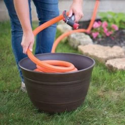 Aged Bronze Hose Pot -Garden Warehousing hp1924 4