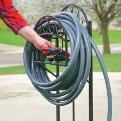Hose Stand With Storage Shelf -Garden Warehousing hs119 1