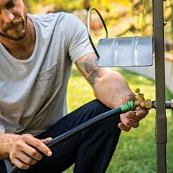 Free-Standing Garden Hose Hanger -Garden Warehousing ihcf 3kd 4 1